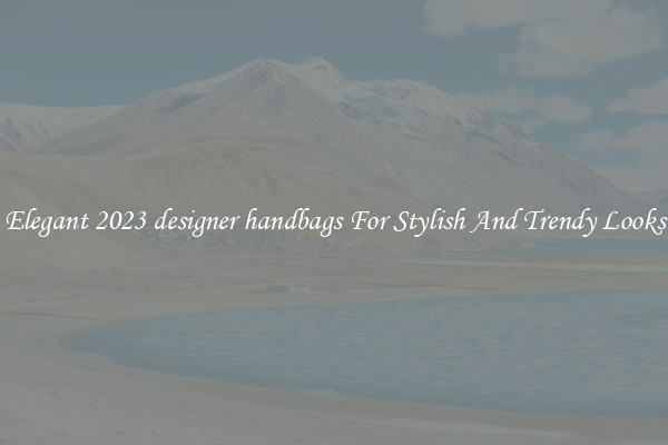 Elegant 2023 designer handbags For Stylish And Trendy Looks
