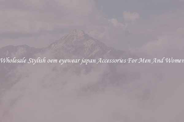 Wholesale Stylish oem eyewear japan Accessories For Men And Women