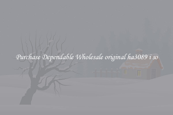 Purchase Dependable Wholesale original ha3089 i so