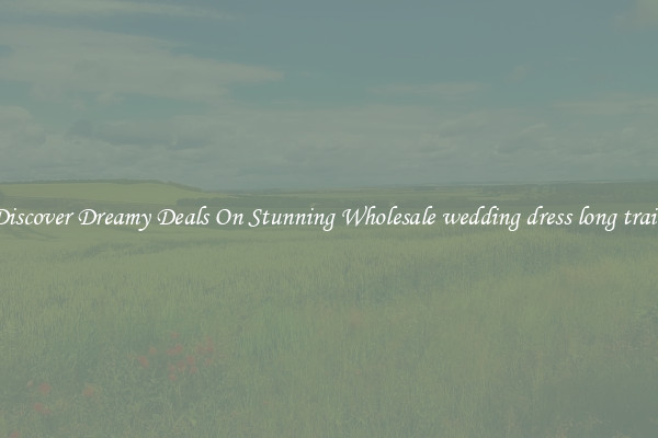 Discover Dreamy Deals On Stunning Wholesale wedding dress long train