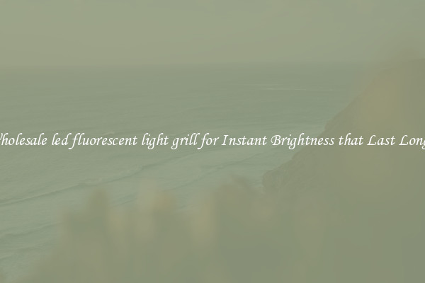 Wholesale led fluorescent light grill for Instant Brightness that Last Longer